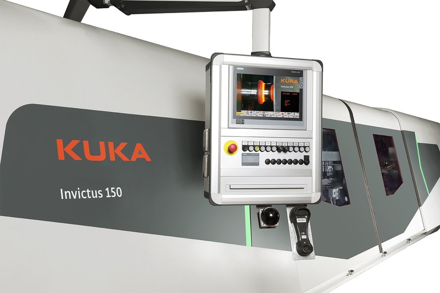 Neu entwickelte Rotationsreibschweißmaschine KUKA Invictus 150 überzeugt Jury: Special Mention für herausragendes Industriedesign